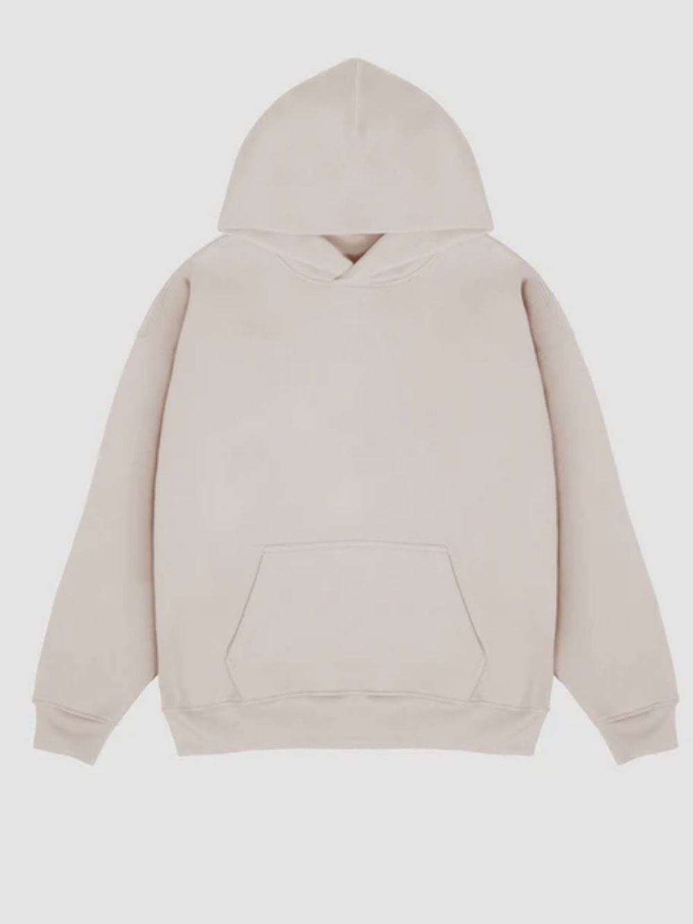 Brooklyn Cloth Beige/Cream Pullover Hoodie